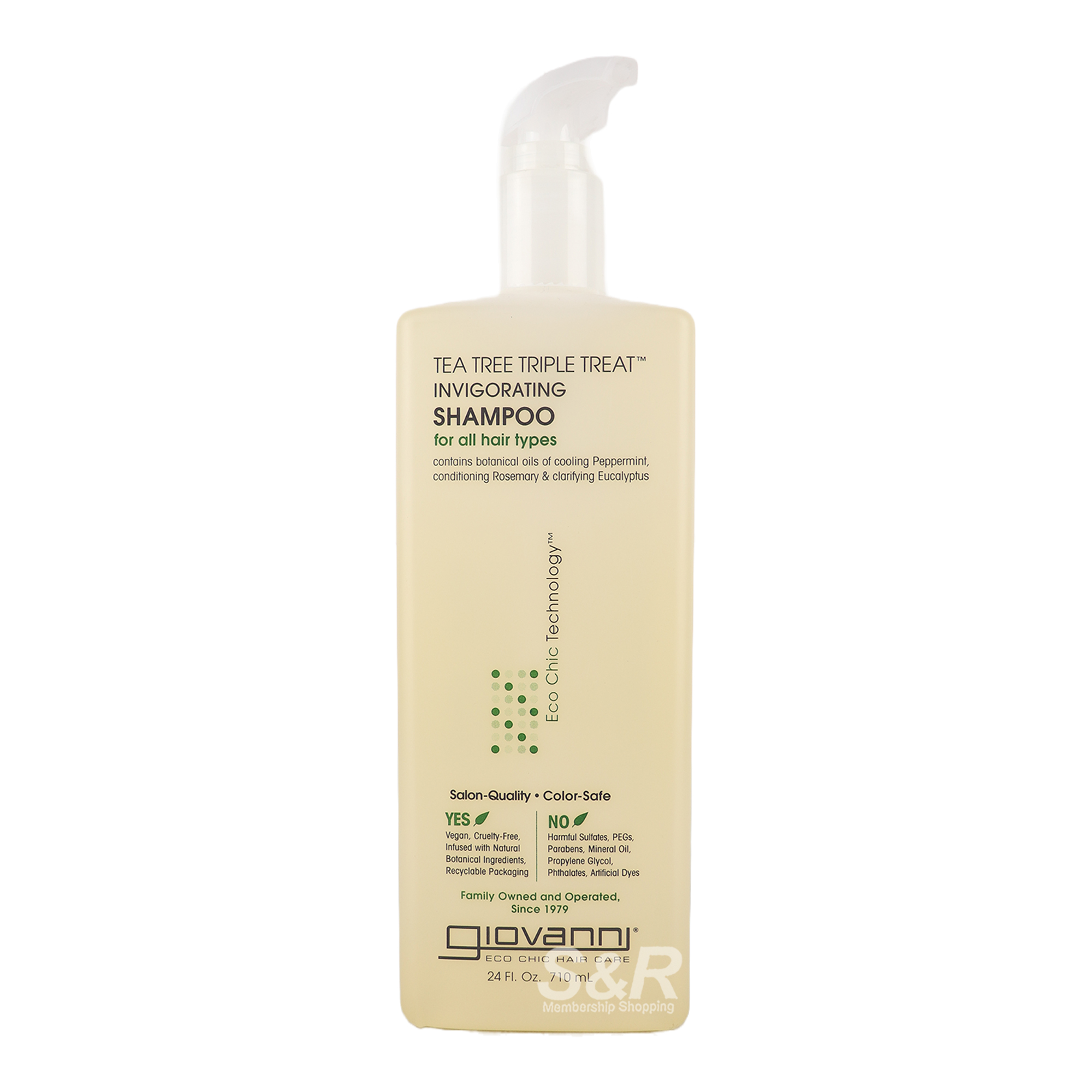 Giovanni Tea Tree Triple Treat Invigorating Shampoo 710mL